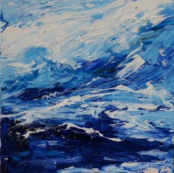 oil on board, 20x20cm