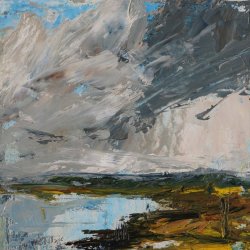 oil on board, 20x20cm (sold)