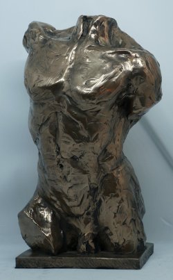 Heracles, cold cast bronze, approx 30cm tall - £90