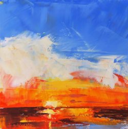 Seasalter , oil on board, 30x30cm - sold