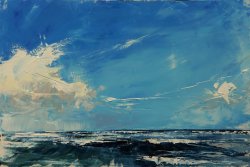 oil on board, 60x40cm - (sold)