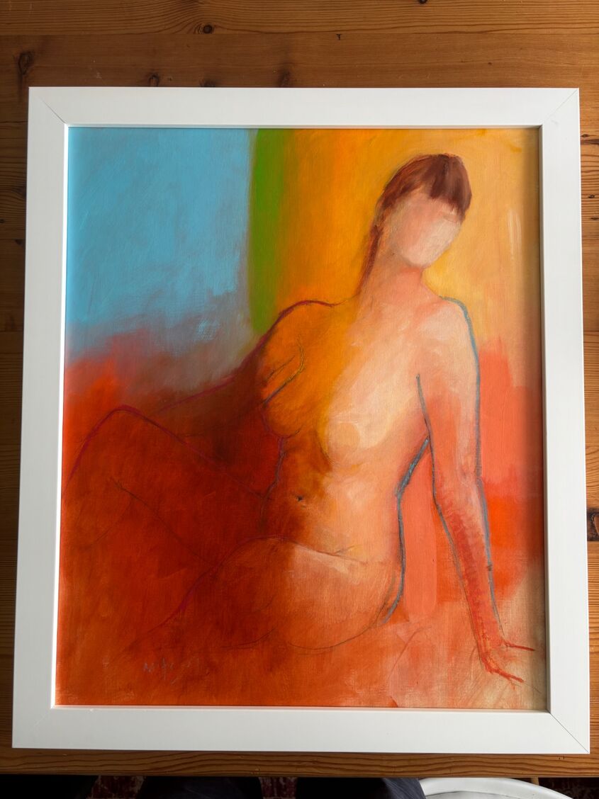 Oil on board, 50x60cm