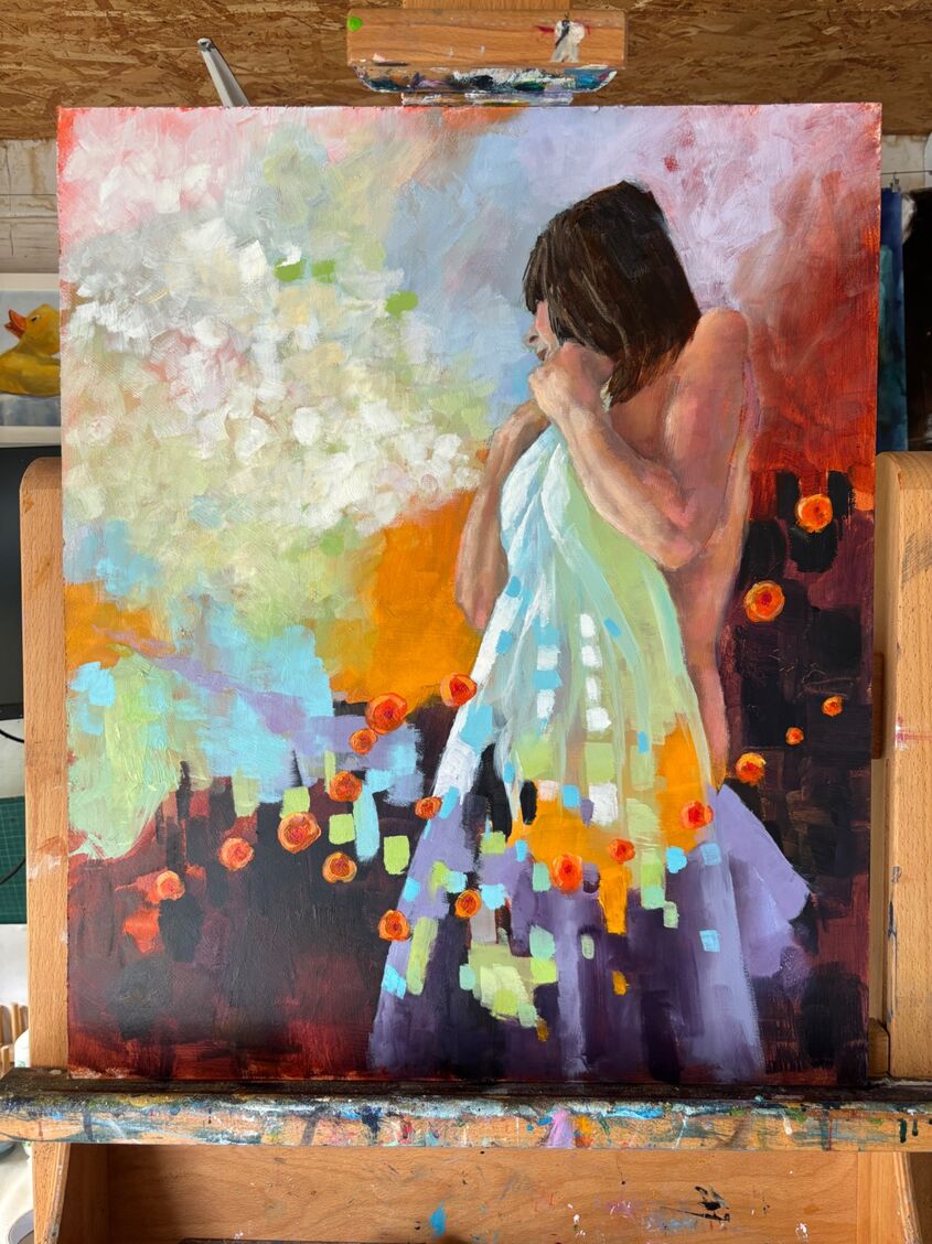 Oil on board, 40x50cm