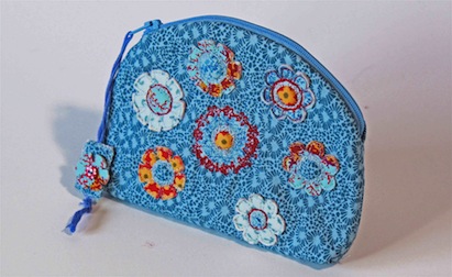 Garden Flowers Purse/Organiser