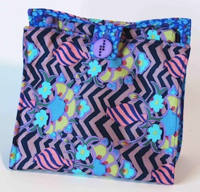 Geometric Florals Make-Up Wallet