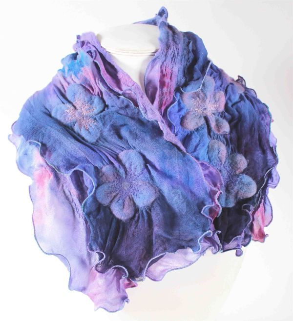 Lavender and Sugar Pink Neckpiece