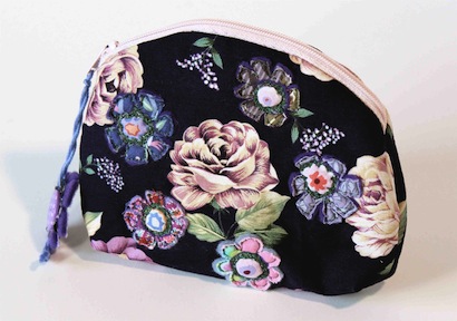 Pink Roses Organiser/Purse