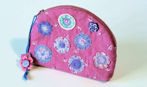 Vintage Flowers Purse/Organiser