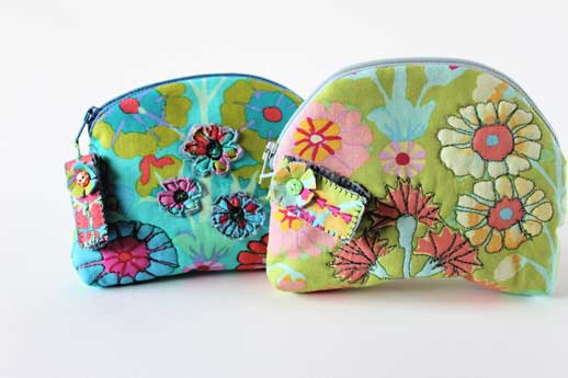 Applique purses
