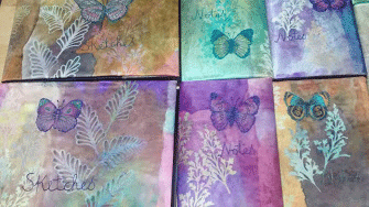 Selection of printed notebooks