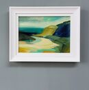 Salt in the Air Small Seascape, framed
