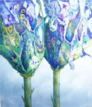 Blue flora