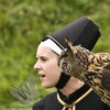 Eagle Owl with falconer