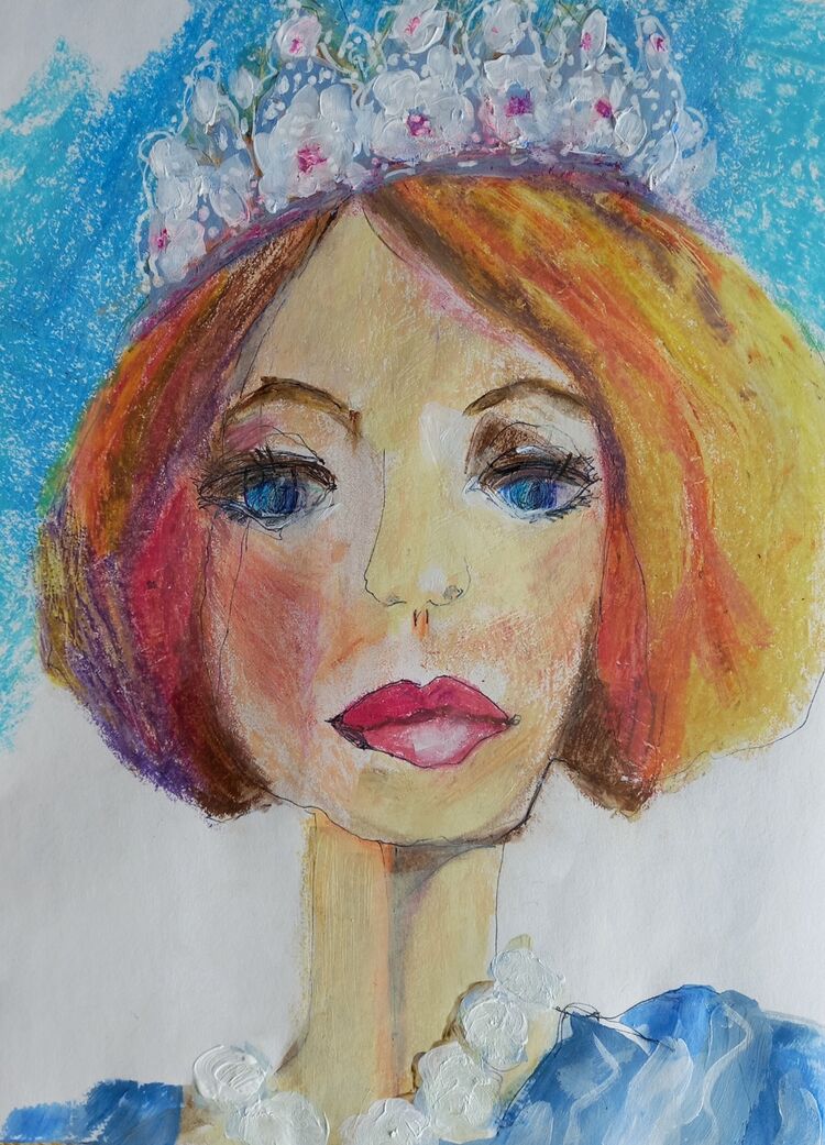 Pearls and Tiara