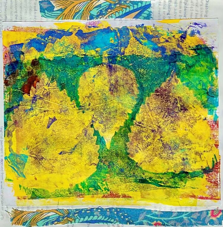 Textiles and Botanical Print 2