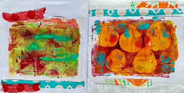 Textiles and Botanical Print 5