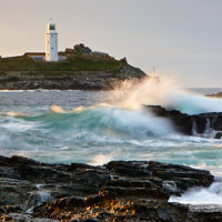 Godrevy Lighthouse Panorama