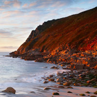 Porth Nanven Panorama
