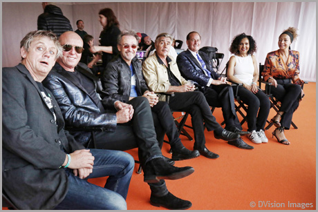 British Electric Foundation in press area @Rewind Festival