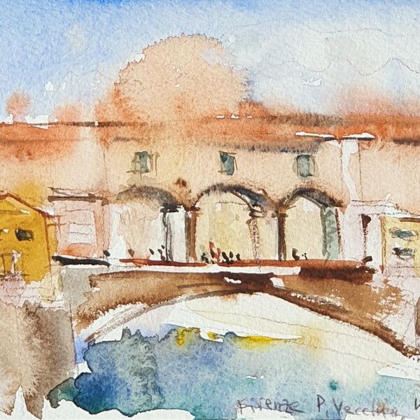 Golden Bridge in Florence
