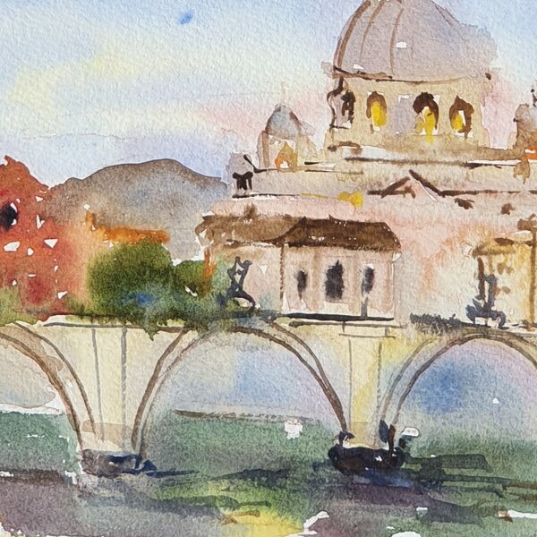Rome was her great love...