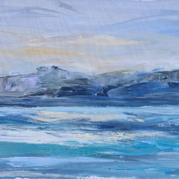 Winter seascape