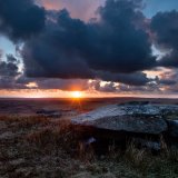 Roughtor at Sunset