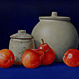 Four Pears, a Honey Pot and a Ginger Jar