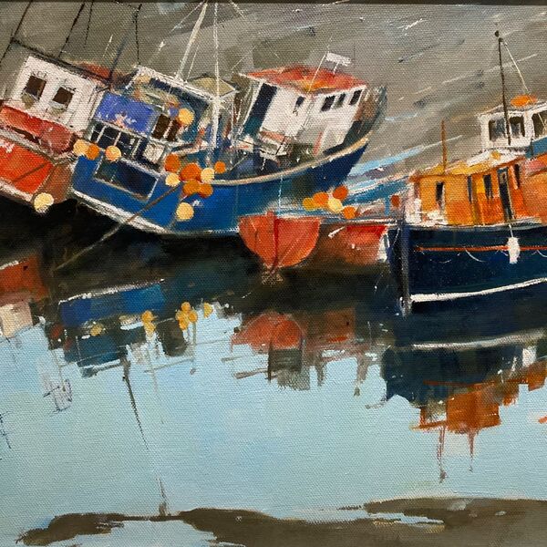 "REFLECTIONS IN A BLUE SKY"
