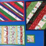 Flip'n'stitch Christmas tablemats at Yateley