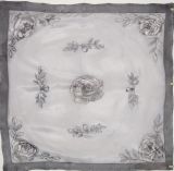 Elegant Rose, Habotai 8 90x90cm SOLD
