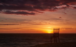 chair sunrise