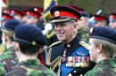 HRH Prince Philip The Duke of Edinburgh visits The Wardrobe, Salisbury Military Museum in 2004.