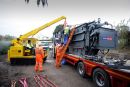 Specialist Haulage operation in the countryside
