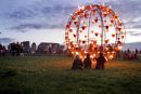 Fire Garden at Stonehenge.