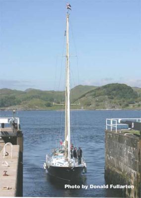 Sea lock at Crinan