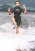 Right foot in — British junior water skiing champion Emma Mitchell from Balloch