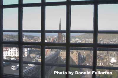 View over Edinburgh