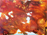 Abstract - Red & Gold