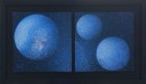 Blue Moons Diptych