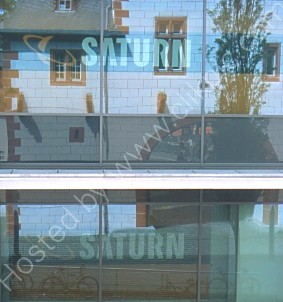 Modern architecture reflects modern architecture.