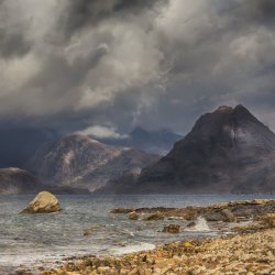 Advanced colour 2nd Stormy morning over the Cuillins - AS