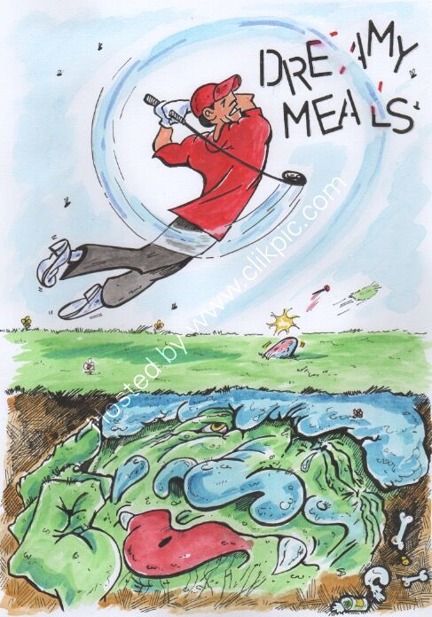 Dreamy Meals Illustration