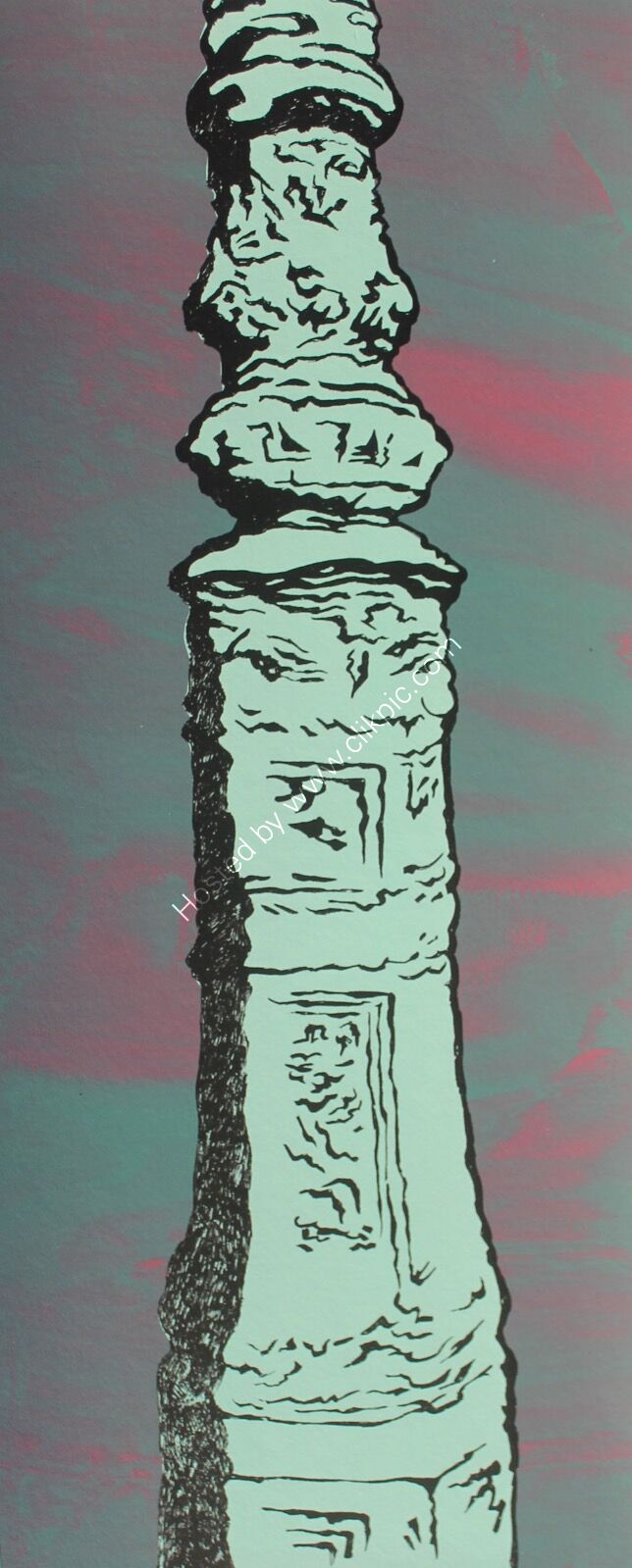 Brighton Lamppost / Green series Mixed 2