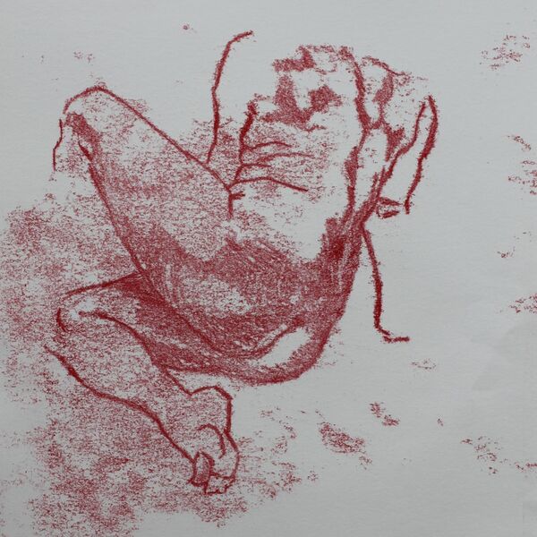 Mono 93. Red torso. mono 93 print