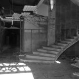 Croatia burnt out building