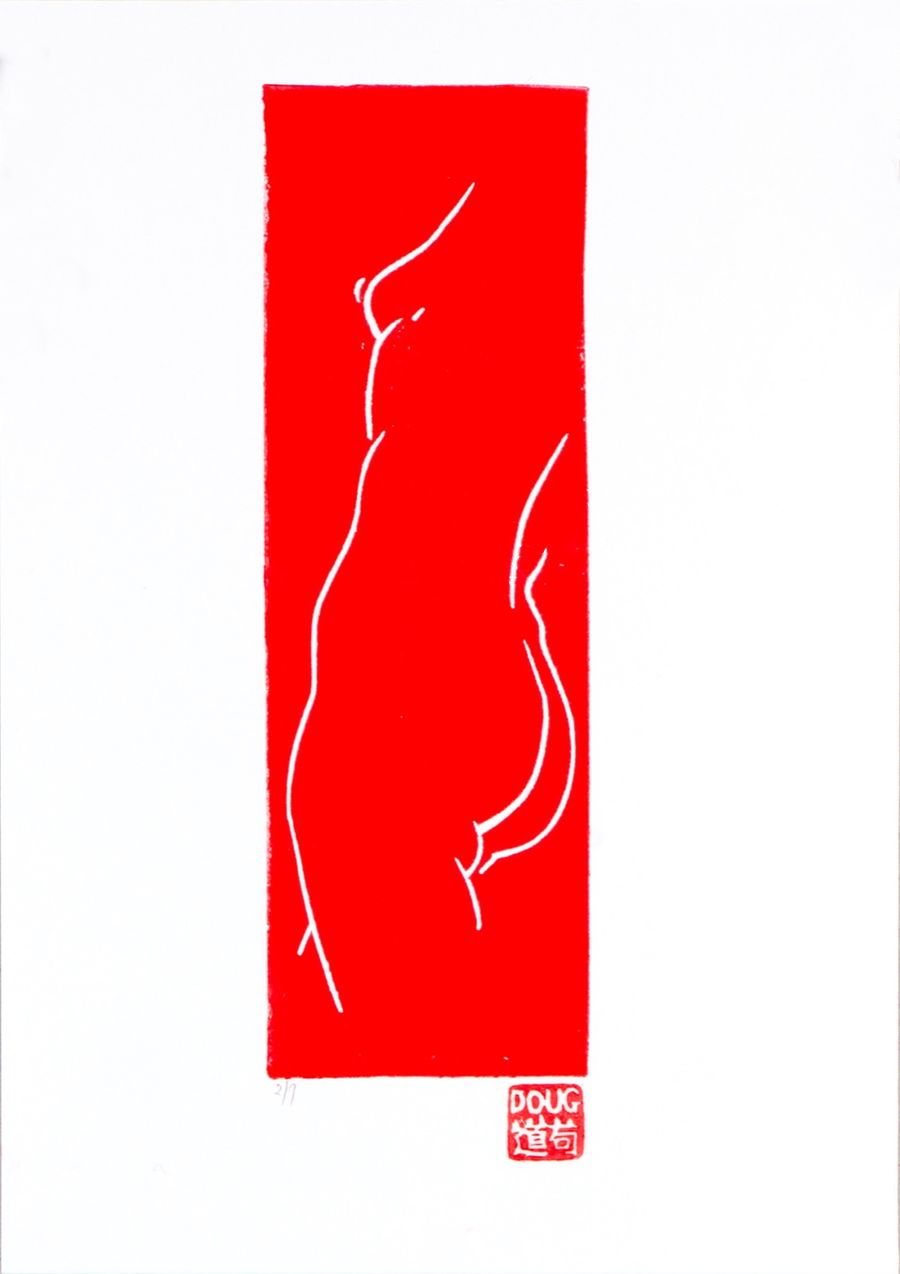 Red Lino Nude