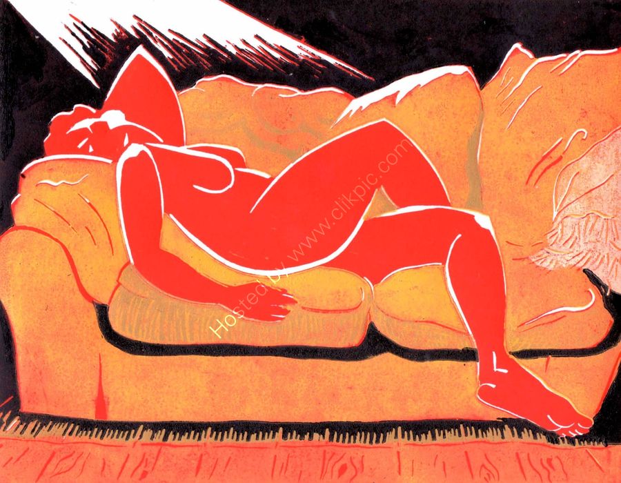 The Sofa /Red.