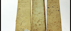 Old archive book from Matthew Gloag & Sons Ltd Perth