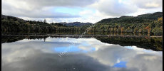 Loch Faskally from the Hydro Dam